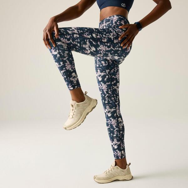 デアツービー レディース ボトムス 心地よいズボン下 レギンス Dare 2b Womens Influential II Squat-proof Leggings Nvyinkprnt