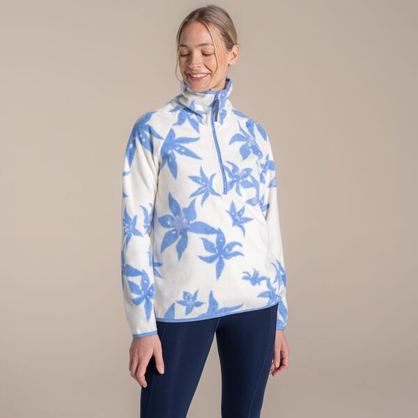 クラッグホッパーズ レディース アウター パーカー・スウェット ハーフジップ フリース Craghoppers Reedmace Insulated Half Zip Microfleece Top Vincablueprt
