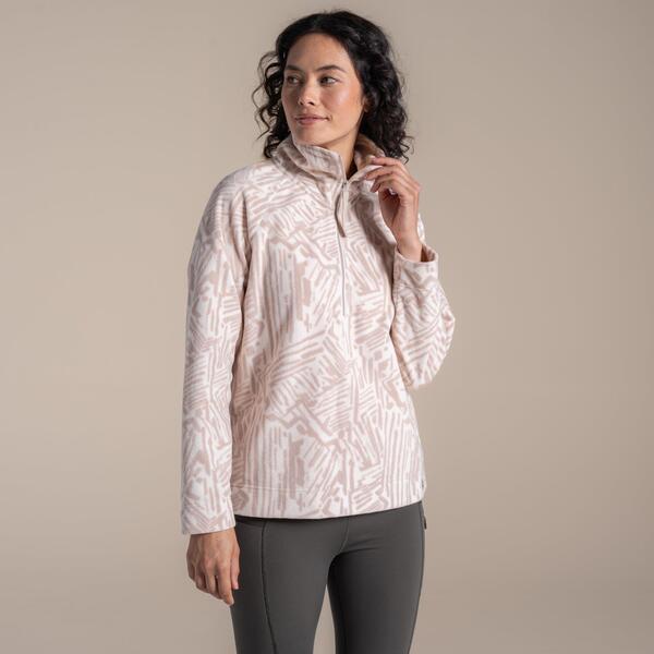 クラッグホッパーズ レディース アウター パーカー・スウェット ハーフジップ フリース Craghoppers Annjela Quick-Drying Half Zip Microfleece Top Sftmushrmprt