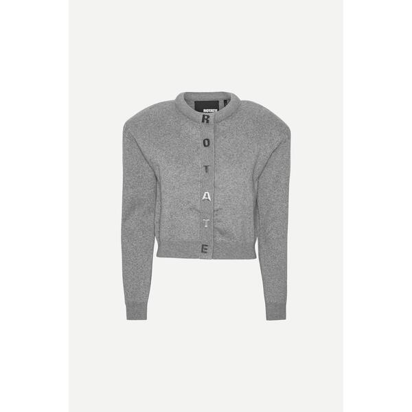 ローテート レディース アウター ジレー 編み物 Rotate Women\u0027s Magtu Knitted Cardigan Monument