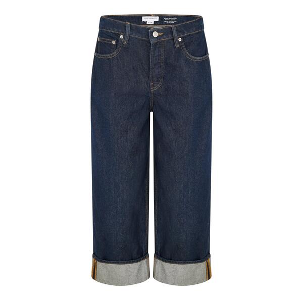 好ましいアメリカン レディース ボトムス ジーンズズボン下 ワイドレッグ デニム Good American Women\u0027s Lowide Leg Jeans Indigo インディゴ