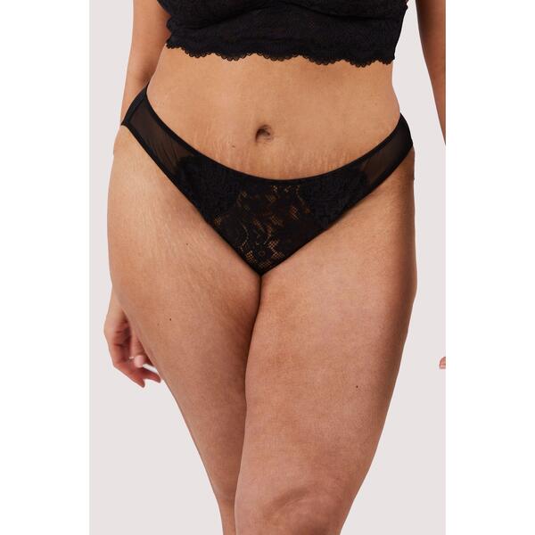 プレイフルプロミス レディース アンダーお召しもの ズボン下 Playful Promises Laura Black Brief Black 黒いこと