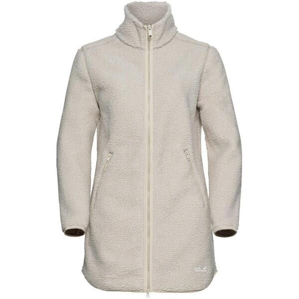ジャックウルフスキン レディース アウター パーカー・スウェット Jack Wolfskin JW High Curl Flc Ld61 Pale Sand 砂子