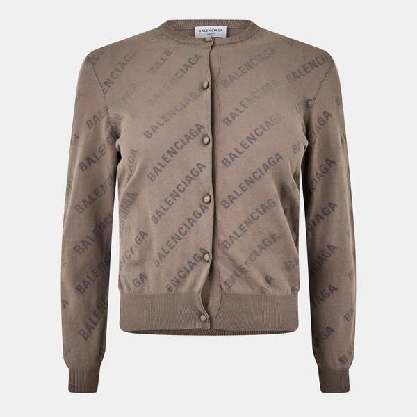 バレンシアガ レディース アウター ジレー Balenciaga Women\u0027s Cardigan Beige/Beige ベージュ