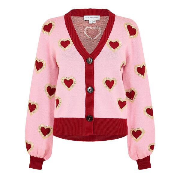 ネバーフリードレスド レディース アウター ジレー Never Fully Dressed Women\u0027s Cardigan Pink サクラ色