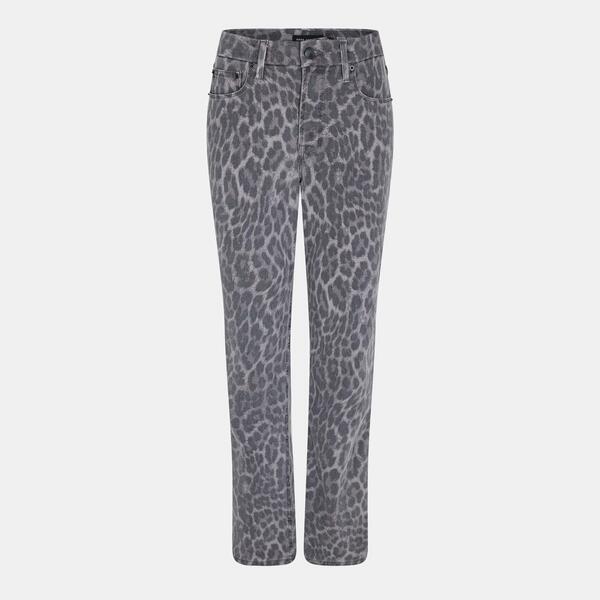 好ましいアメリカン レディース ボトムス ジーンズズボン下 引っ切り無い デニム Good American Women\u0027s Icon Straight Leg Jeans Gry Leo