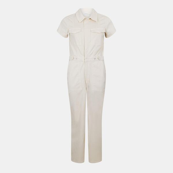 グッドアメリカン レディース トップス ワンピース ジャンプスーツ Good American Women's T Palazzo Jumpsuit Ecru エクリュ|ReVida 店
