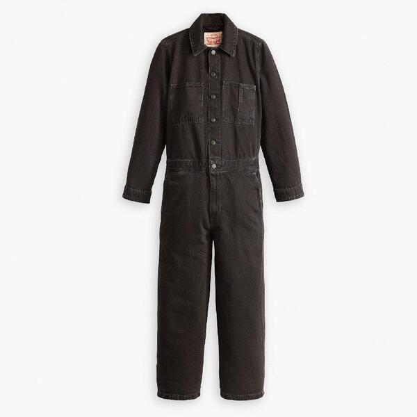 リーヴァイズジーンズ レディース トップス 衣装 飛び降りる背広 Levis Women\u0027s Iconic Stop Flaxing Junior Jumpsuit Capturing Mmnts