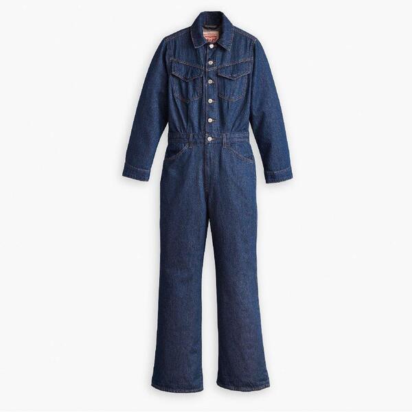 リーヴァイズジーンズ レディース トップス 衣装 飛び降りる背広 Levis Women\u0027s Wstrn Jumpsuit Lets G Lost Agn