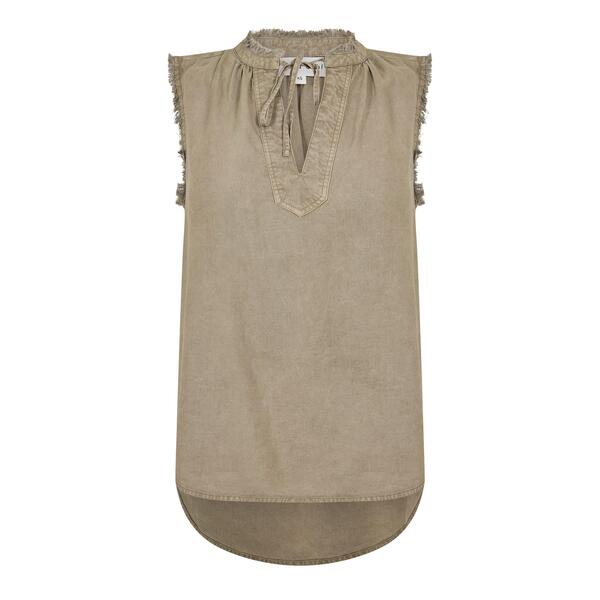ベラダール レディース アウター パーカー・スウェット 伸び伸びする填まる Bella Dahl Women\u0027s Frayed Raw Edge Relaxed Fit Over thead Hoodie Soft Army 正規陸軍