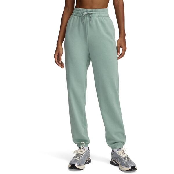 アンダーアーマー レディース ボトムス 心地よいズボン下 パイル ジョガーパンツ Under Armourival Terry Joggers Womens Green 緑であること