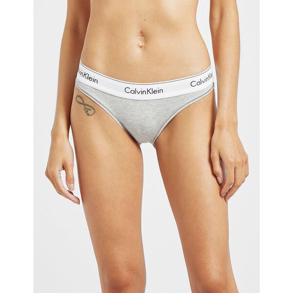 カルバンクライン レディース アンダー御召しもの ズボン下 Calvin Klein Women\u0027s Modern Briefs Grey 薄墨色