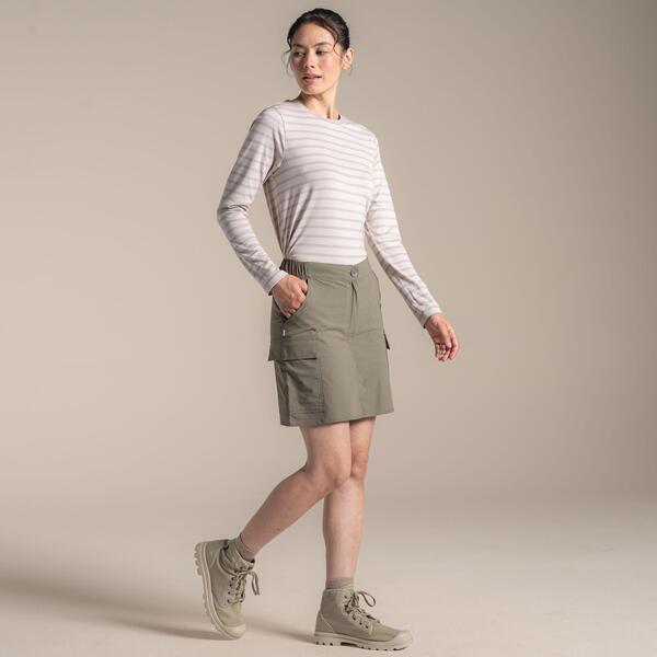 クラッグホッパーズ レディース 下つ方スコート Craghoppers NosiLife Pro Quick-Drying Cargo Skort Wild Olive オリーブ