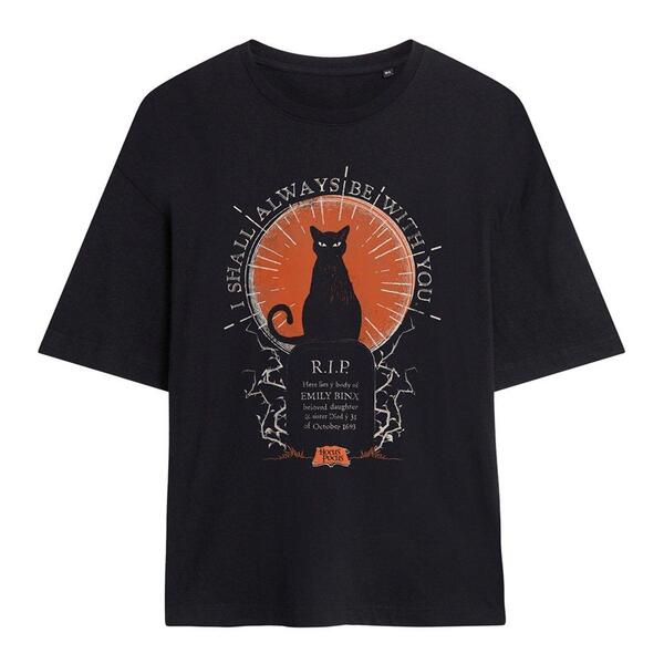 ウォルトディズニー レディース トップス プルオーバー Disney Hocus Pocus Thackery Binx Shall Always Be With You Black 黒いこと