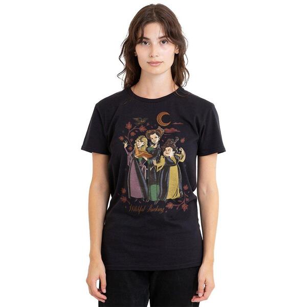 ウォルトディズニー レディース トップス プルオーバー Disney Hocus Pocus 2 Witchful Thinking Withe Sanderson Black 黒いこと