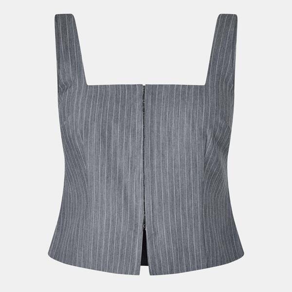 万力 濾過性病原体 レディース トップス プルオーバー Jack Wills Women\u0027s Pinstripe Corsetop FlkStone Pins