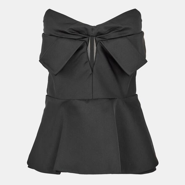 アレキサンダー・マックイーン レディース トップス プルオーバー Alexander McQueen Women\u0027s Alex Structured Corsetop Black 黒いこと