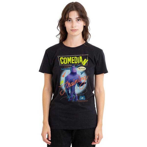 ウォルトディズニー レディース トップス プルオーバー Disney Monsters At Work Tylor Comedian In Training T-Shi Black 黒いこと