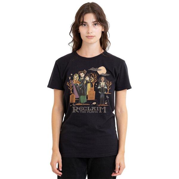 ウォルトディズニー レディース トップス プルオーバー Disney Hocus Pocus 2 Reclaim The Flame Beccand Sanderso Black 黒いこと