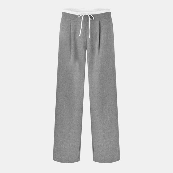 手玉 濾過性病原体 レディース ボトムス 心地好いズボン下 Jack Wills Women\u0027s Relaxed Tailored Trousers Grey Marl 薄墨色