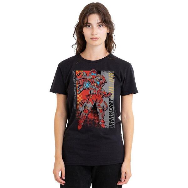 マーベル レディース トップス プルオーバー Marvel Black Panther: Wakanda Forever Ironheart Mark 1 アルゴン Black 黒いこと