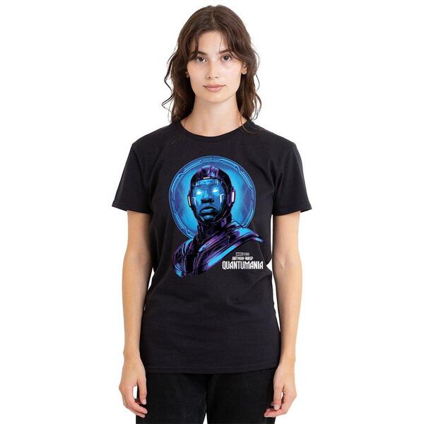 マーベル レディース トップス ティーシャツ Marvel AntMan Quantum Kang T-Shirt Black 黒いこと