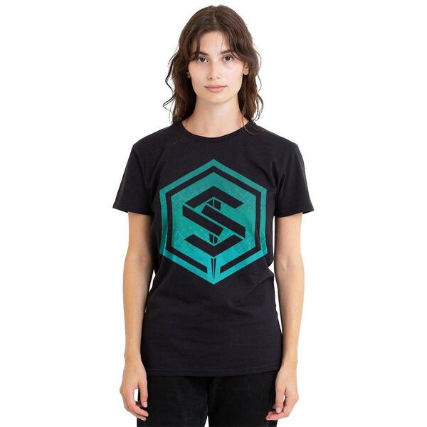 マーベル レディース トップス ティーシャツ Marvel The Marvelsaber Digital T-Shirt Black 黒いこと