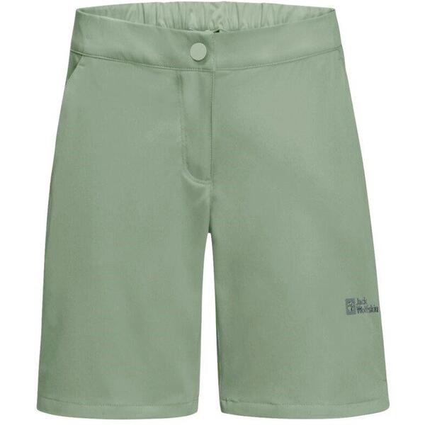 ジャックウルフスキン レディース ボトムス ハーフパンツ・ショーツ ショートパンツ Jack Wolfskin Women's JW Hiking Walking Shorts Eucalyptus|ReVida 店