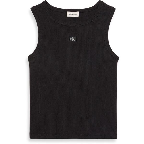 カルバンクライン レディース トップス プルオーバー より良い Calvin Klein Jeans Women\u0027s Tank Vest Black 黒いこと