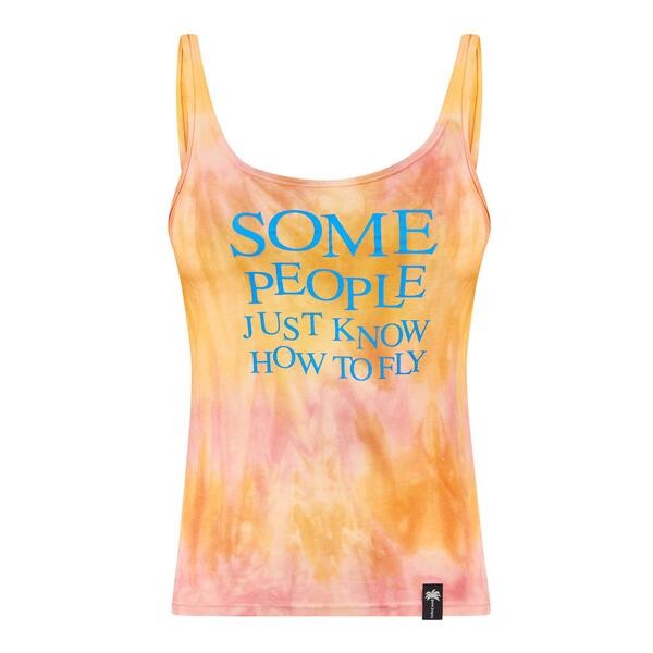 パーム・エンジェルス レディース トップス プルオーバー Palm Angels Womens x Hibiza Tie Dye Tank Orange オレンジ色