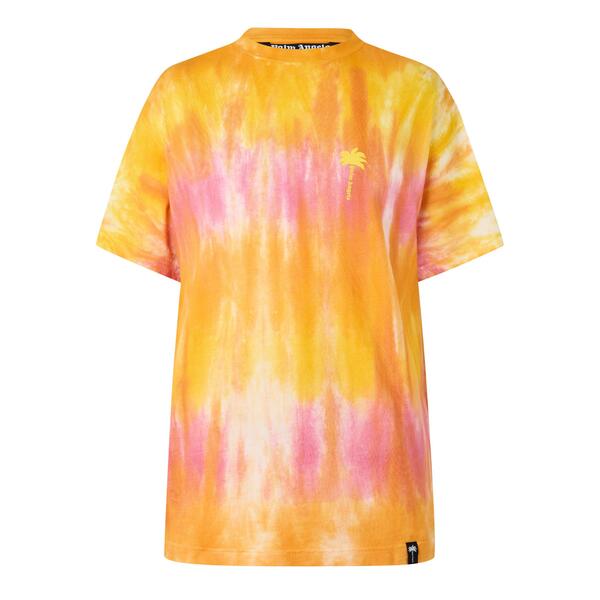 パーム・エンジェルス レディース トップス ティーシャツ Palm Angels Womens x Hibiza Tie Dye T-Shirt Orange オレンジ色