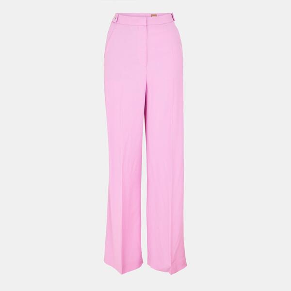 雇い主 レディース ボトムス 心地好いズボン下 ワイドレッグ Boss Women\u0027s Tacilana Wide Leg Trousers Open Pink サクラ色