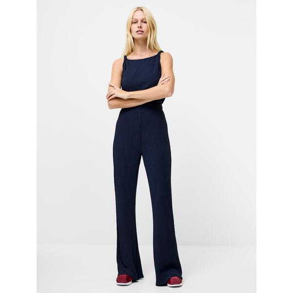 フレンチコネクション レディース ボトムス 心地好いズボン下 French Connection Women\u0027s FC Meera Flared Trousers Blue 青碧