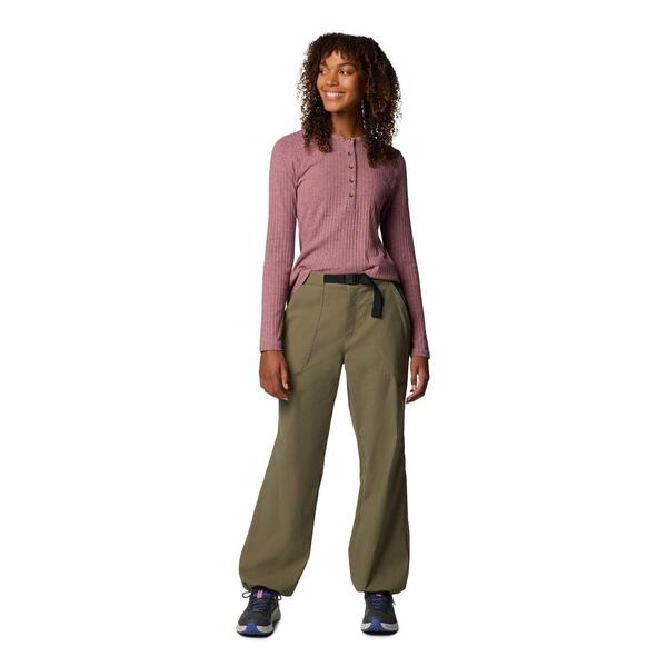 コロンビア レディース ボトムス 心地好いズボン下 ナイロン Columbia Brea Falls Nylon Pant Green 緑であること