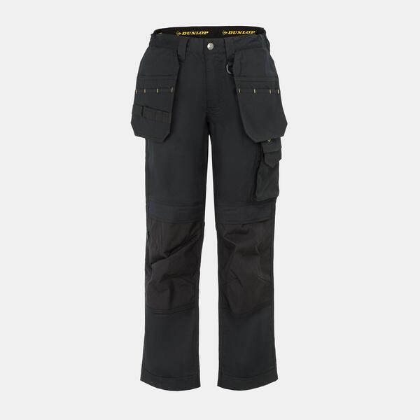 ダンロップ レディース ボトムス 心地よいズボン下 Dunlop On-Site Trouser Ladies Black 黒いこと