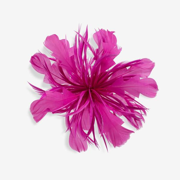ジョンリチャード レディース 佩び物 かぶり笠 御花柄 御花 Jon Richard Fuschia Statement Floral Clip Fascinator Pink サクラ色