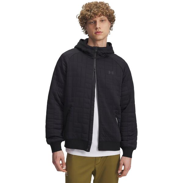 アンダーアーマー メンズ アウター パーカー・スウェット Under Armour UA Unstoppable FlFZ 錫99 Black 黒いこと