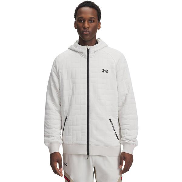 アンダーアーマー メンズ アウター パーカー・スウェット Under Armour UA Unstoppable FlFZ 錫99 White 白いこと