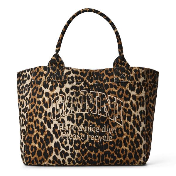 ガニー レディース バッグ Ganni Medium Shopper Ld61 Almond Milk｜ReVida 店