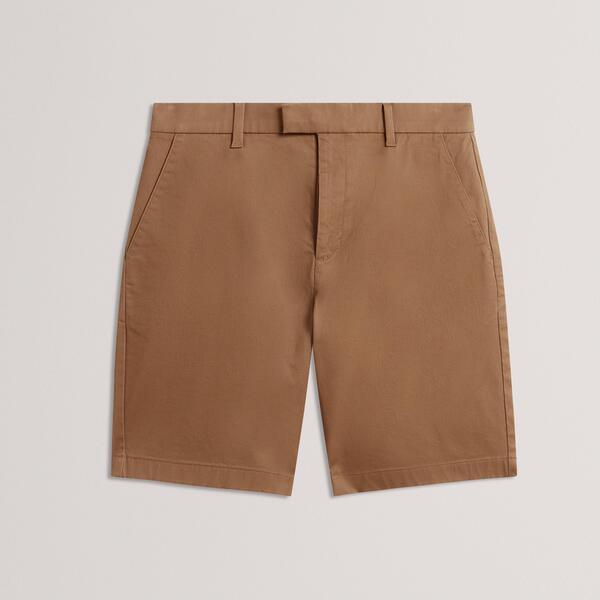 テッドベーカー メンズ ボトムス 二分の一ズボン下・さる股引き 遊撃手ズボン下 Ted Baker Men\u0027s Chino Shorts Tan タン