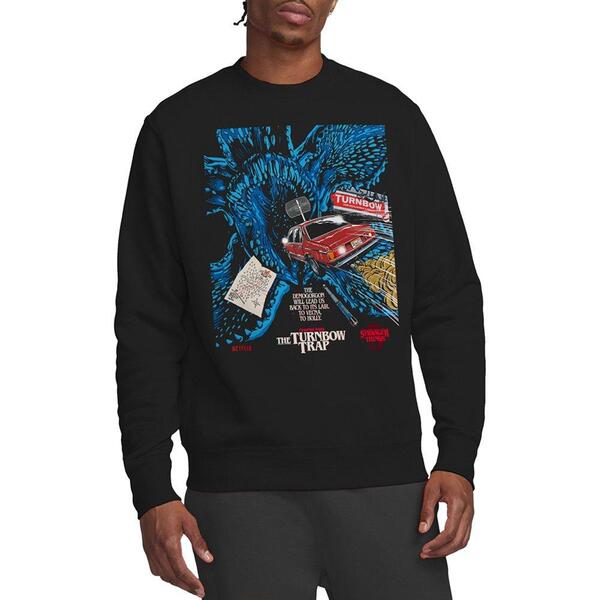 ストレンジャーシングス メンズ トップス プルオーバー Stranger Thingstranger Things 5 Butcher Billy Chapter 3 Sweatshi Black 黒いこと
