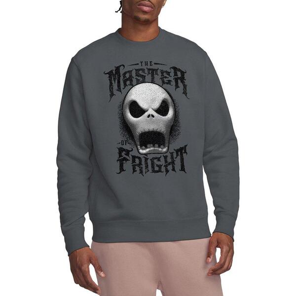 ウォルトディズニー メンズ トップス プルオーバー Disney The Nightmare Before Christmaster Ofright Sc Grey 薄墨色