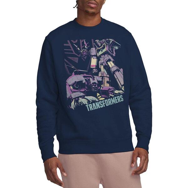 ハズブロ メンズ トップス プルオーバー Hasbro Transformers Generations Decepticon Soundwave On T Navy 米国海軍