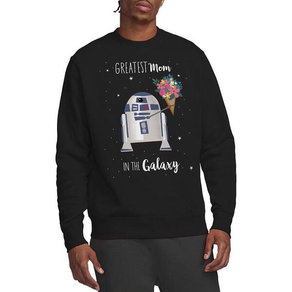 はやりっ児 ウォーズ メンズ トップス プルオーバー Star Warstar Wars Mothers Day Greatest Mom インチ the Galaxy Black 黒いこと