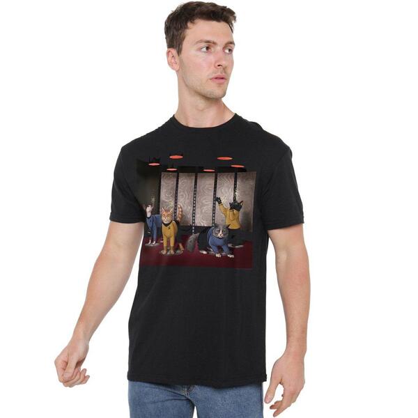 スター・トレック メンズ トップス プルオーバー Star Trek Star Trek Beameow Up T Shirt Black 黒いこと