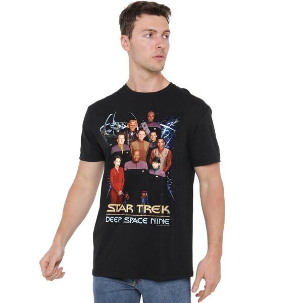 スター・トレック メンズ トップス プルオーバー Star Trek Star Trek Ds9 Crew T Shirt Black 黒いこと