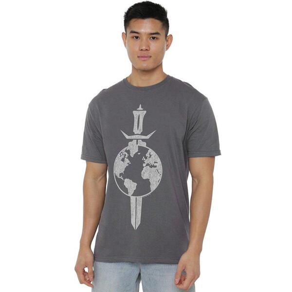 スター・トレック メンズ トップス プルオーバー 帝国 Star Trek Star Trek Terran Empire Unisex T Shirt Charcoal 濃灰色