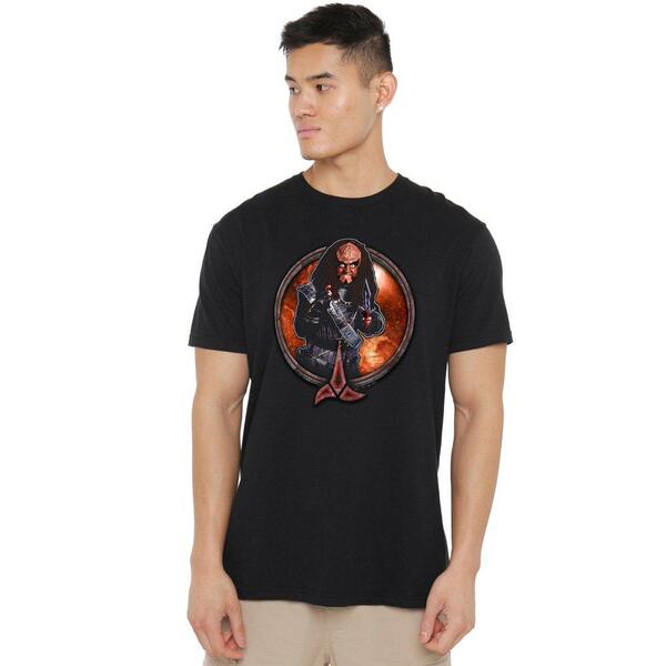 スター・トレック メンズ トップス プルオーバー Star Trek Star Trek Gowron Unisex T Shirt Black 黒いこと