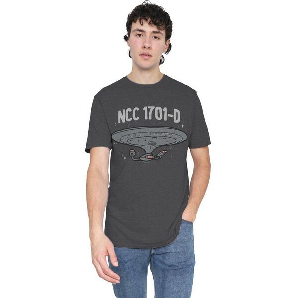 スター・トレック メンズ トップス プルオーバー Star Trek Star Trek The Next Generaton-Uk Heather-Charcoal 濃灰色
