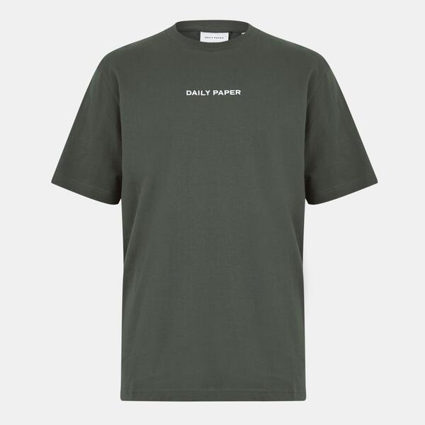 デイリーペーパー メンズ トップス Tシャツ クルーネック Daily Paper Men'short Sleeve Crew Neck T-Shirt Chrimera Green グリーン｜ReVida 店 8,725円